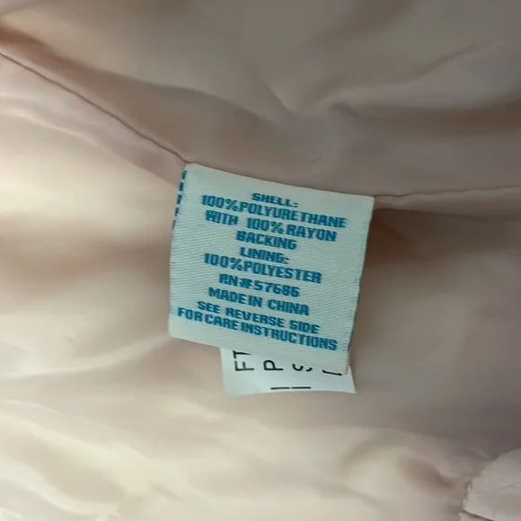 Brand new C & C California faux leather girls jacket w/sequined unicorn - Picture 4 of 7